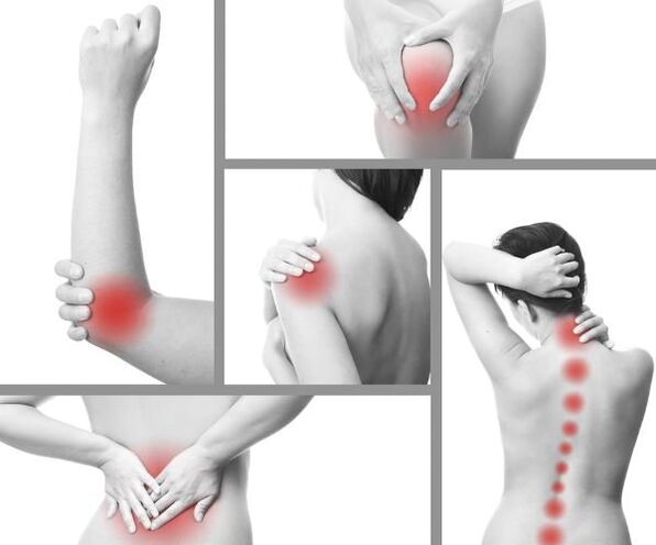 Procesos inflamatorios en varias articulaciones con artritis